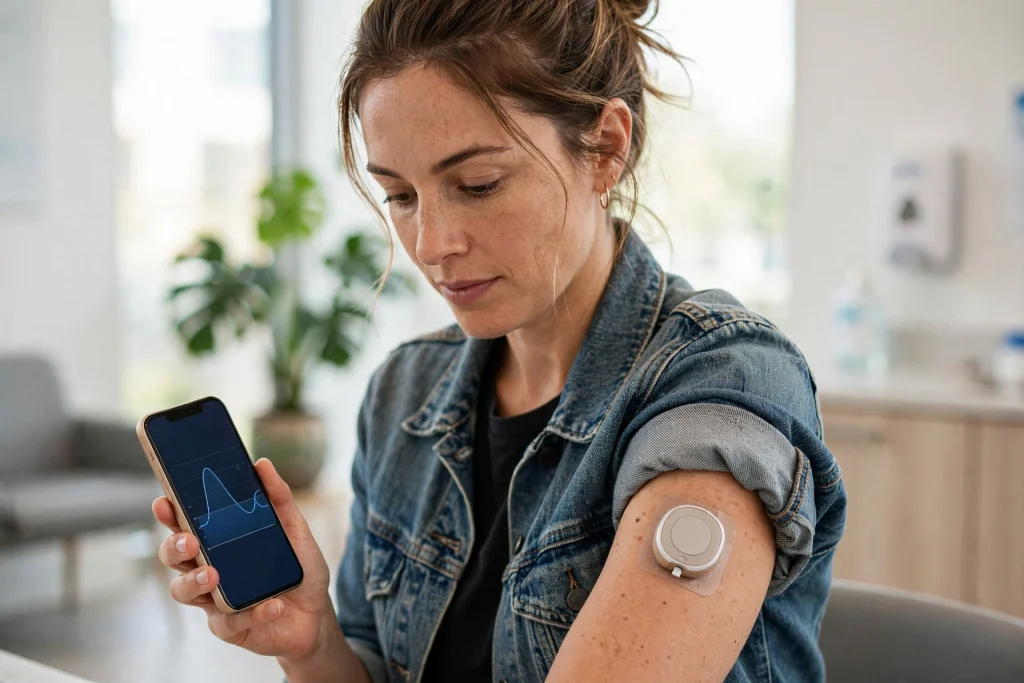 Early Trial: Personalised Vaccine for Ovarian Cancer Proves Feasible Researcher analysing personalised vaccine trial data in a laboratory